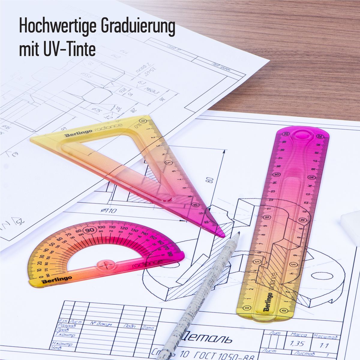 Komplet geometryczny Berlingo 3 el. (330170)