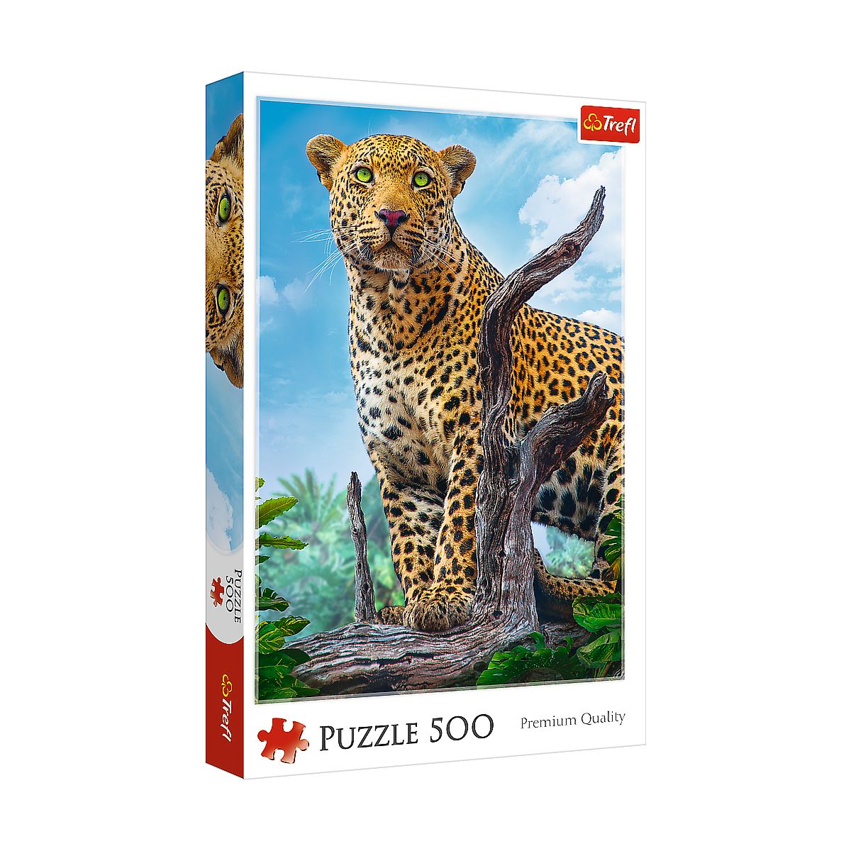 Puzzle Trefl dziki lampart 500 el. (37332)