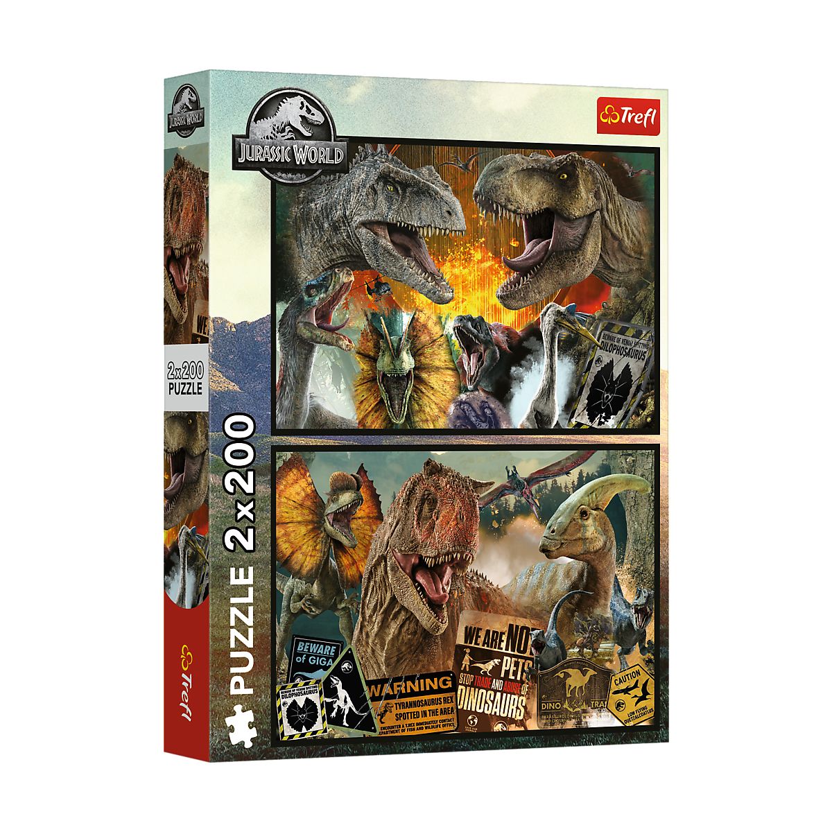 Puzzle Trefl Universal Jurrasic World 2x200 el. (13316)