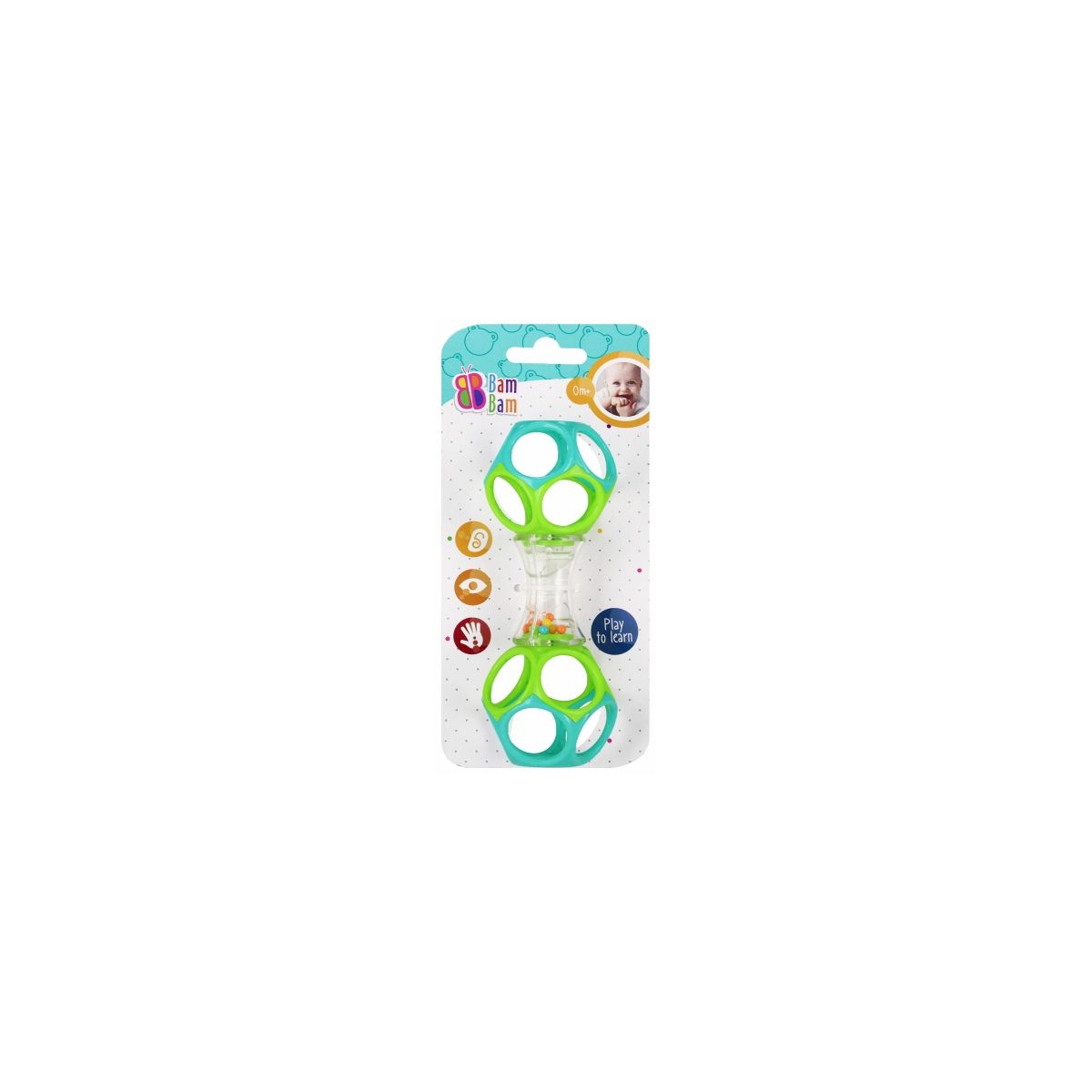 Grzechotka hantelek Bam Bam (569043)