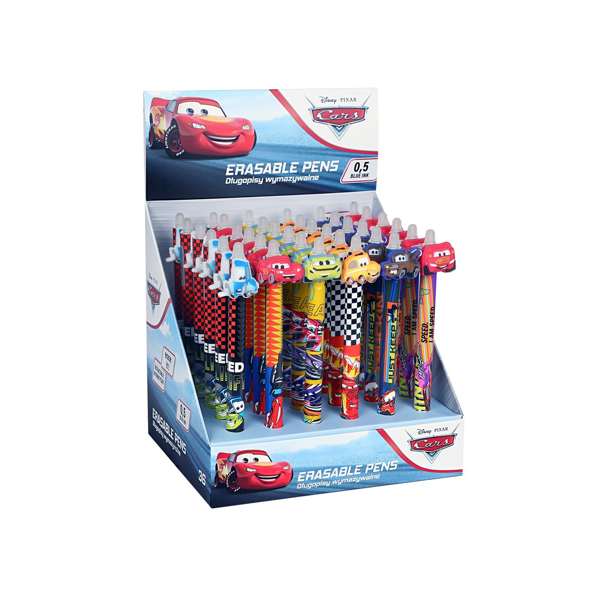 Długopis standardowy Patio Cars niebieski 0,5mm (78263PTR)