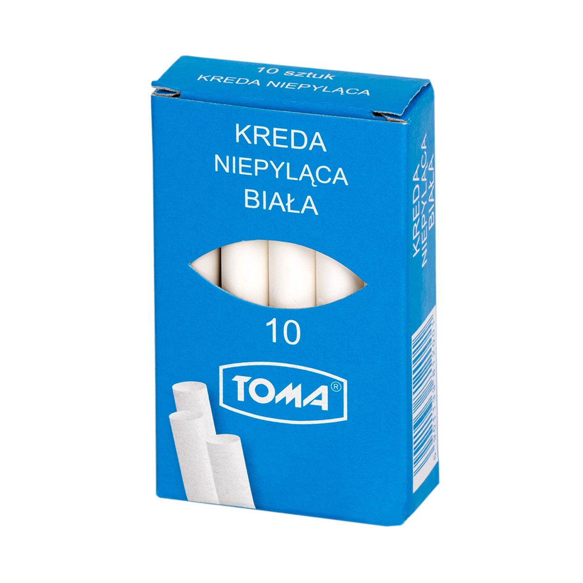 Kreda Toma kolor: biała 10 szt (OM-81200)