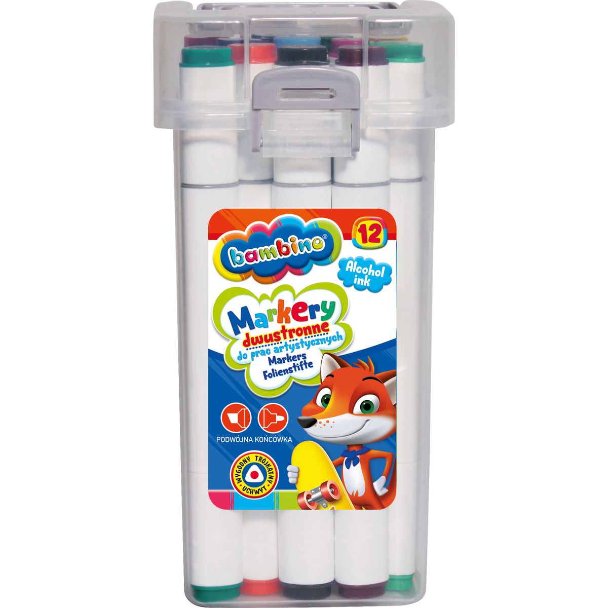 Marker permanentny Bambino mix St.Majewski