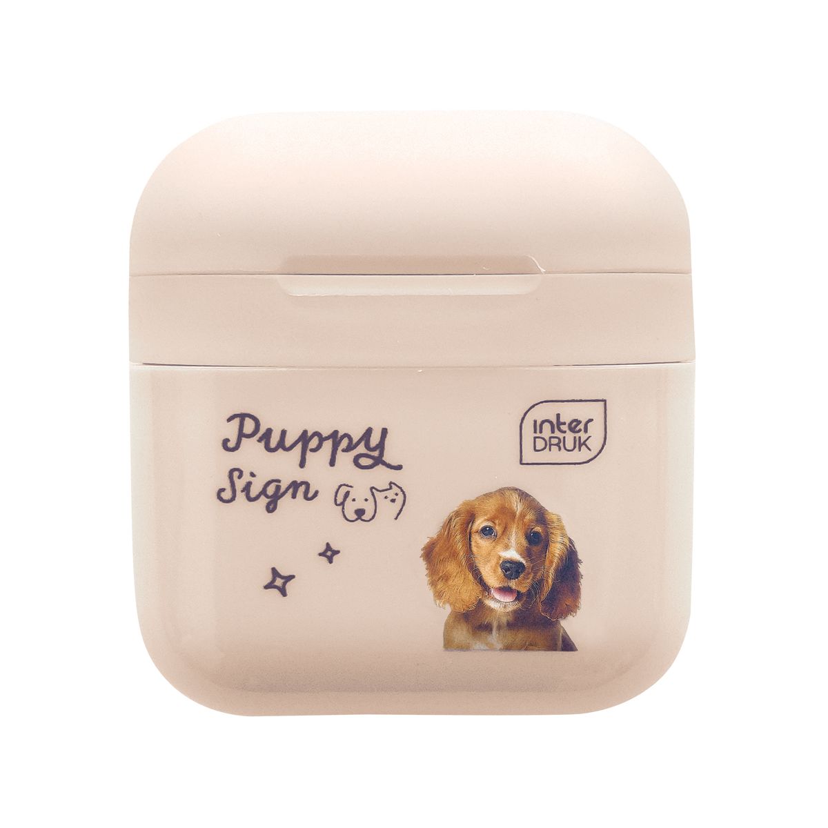 Temperówka Interdruk PUPPY SIGN podwójna mix plastikowa