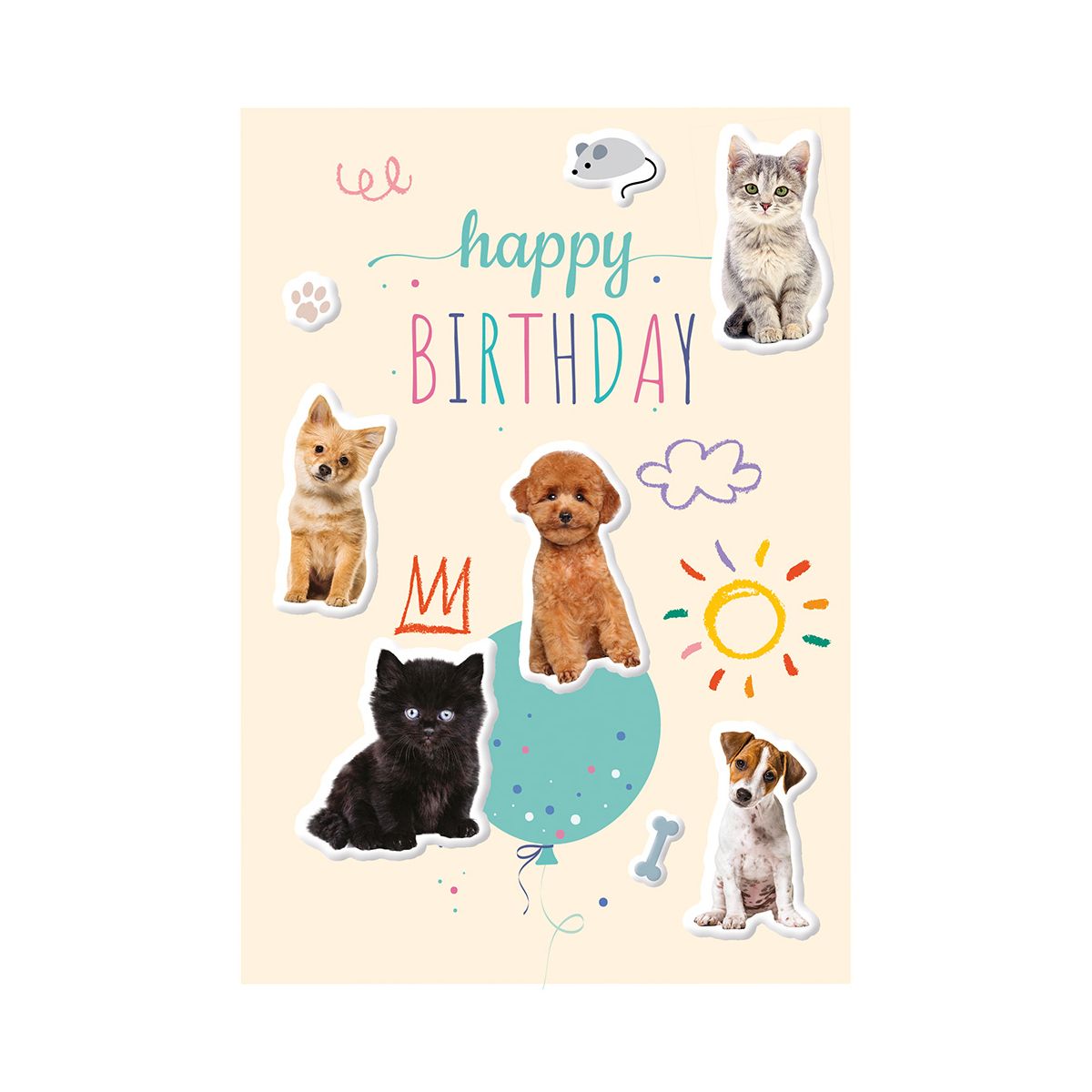 Naklejka (nalepka) Interdruk PUPPY SIGN (30szt)