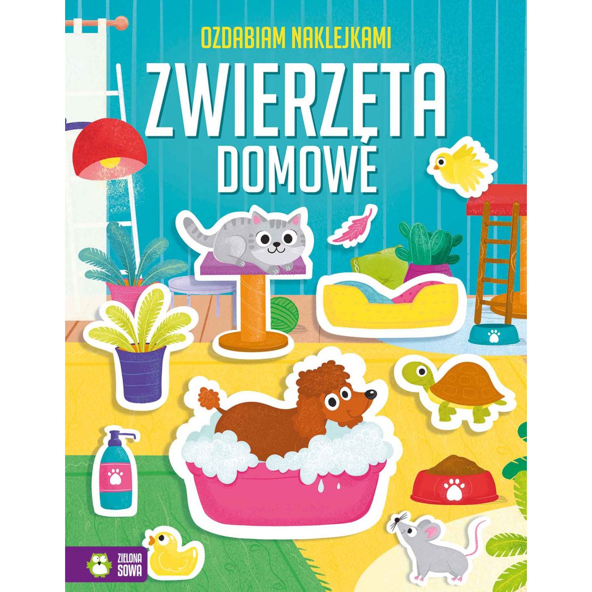 Książeczka edukacyjna króliki Zielona Sowa