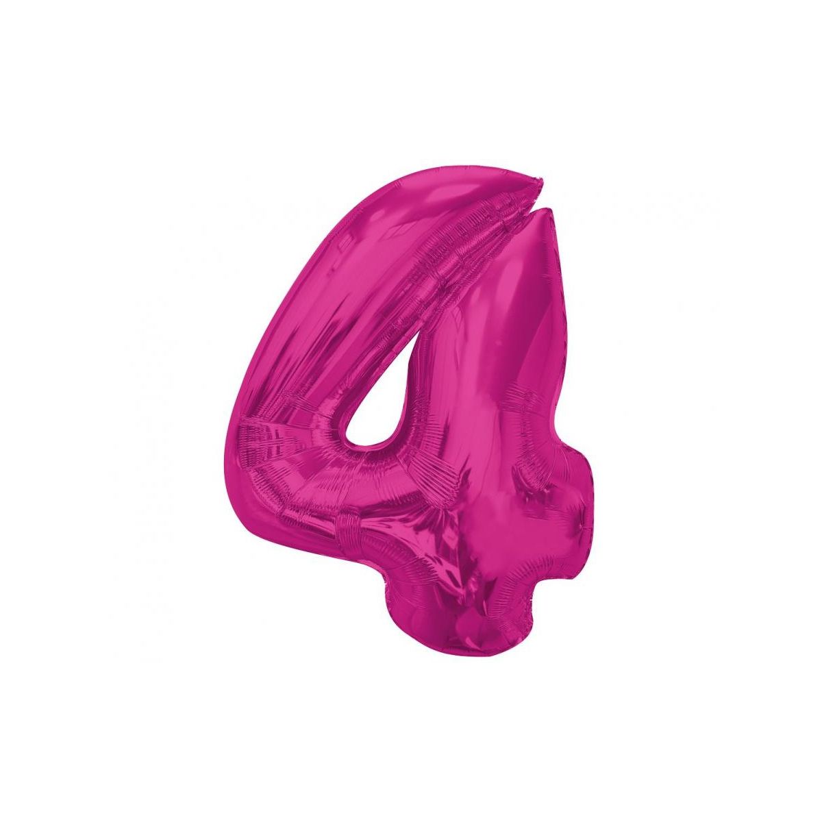 Balon foliowy Godan Smart cyfra 4, różowa, 92 cm (CH-S9R4)