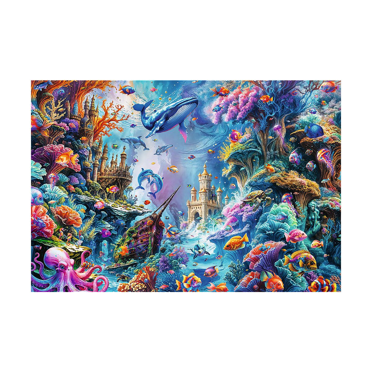 Puzzle Podwodny świat 1500 el. Trefl (26217)