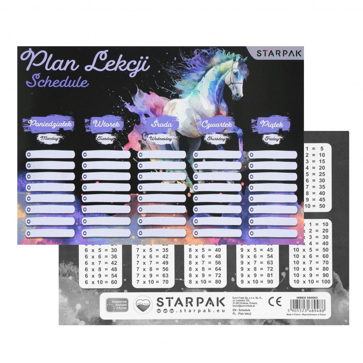 Plan lekcji Starpak Horses (560063)