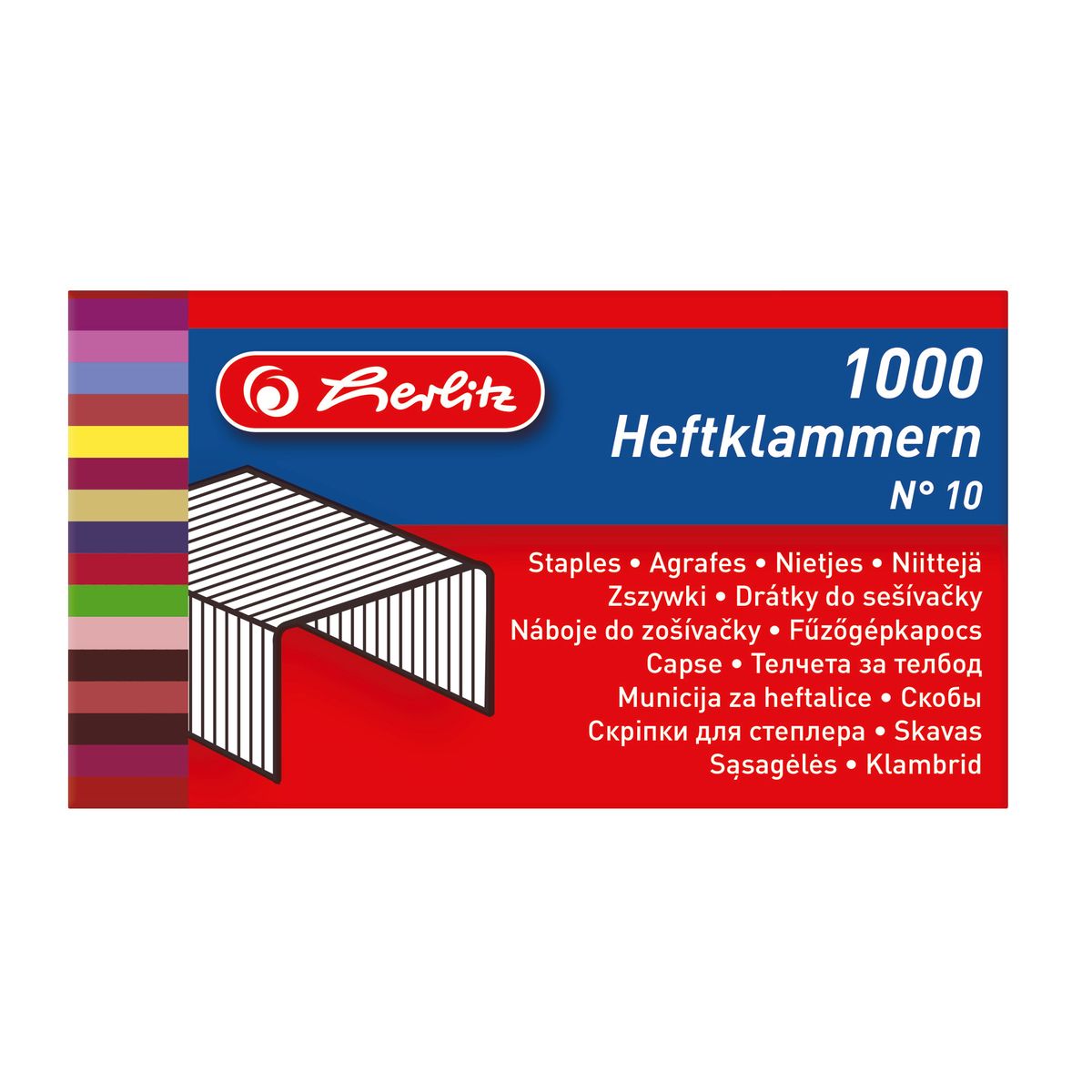 Zszywki 10 Herlitz 1000 szt (8760613)