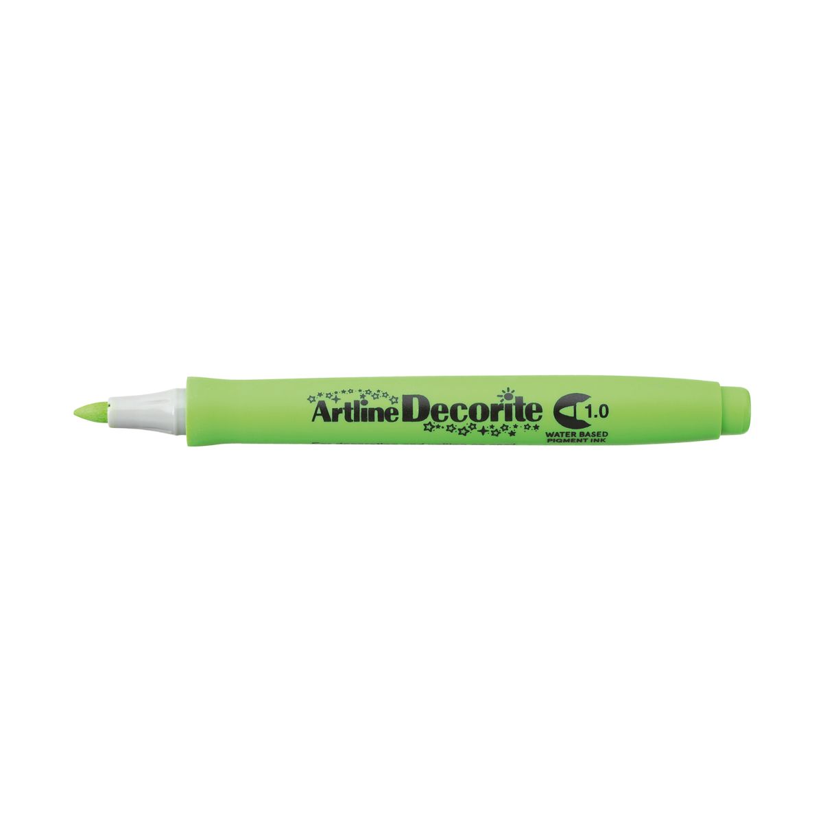 Marker permanentny Artline decorite, zielony 1,0mm pędzelek końcówka (AR-033 4 6)