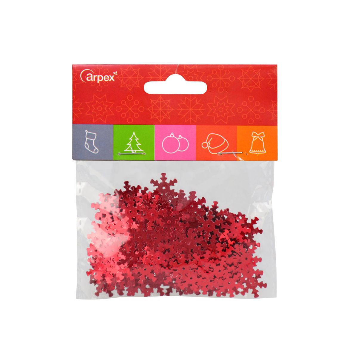 Konfetti gwiazdki czerwone Arpex (BN4710CZE-4286)
