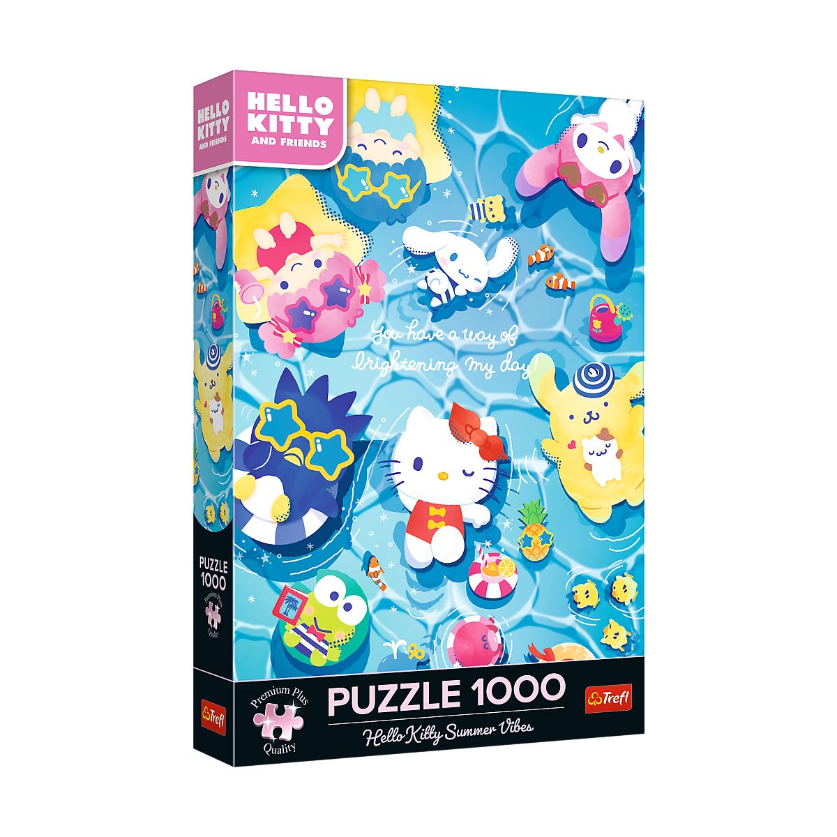 Puzzle Premium Plus Hello Kitty Letni relaks 1000 el. Trefl (12067)