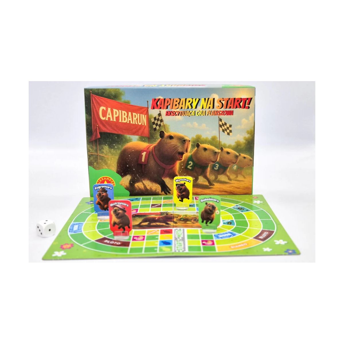 Gra planszowa Kapibary na Start Alexander