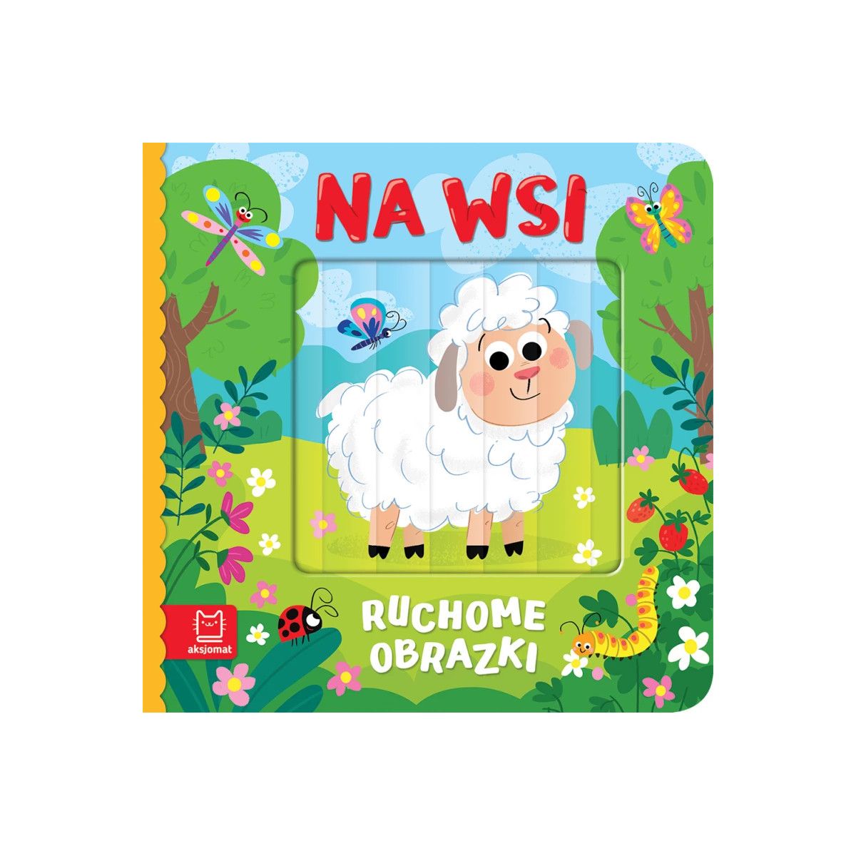 Książka dla dzieci Ruchome obrazki. Na wsi Aksjomat