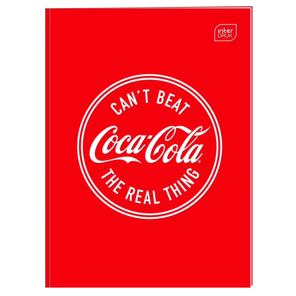 Zeszyt Interdruk HYBRID COCA COLA A4 60k. 70g krata