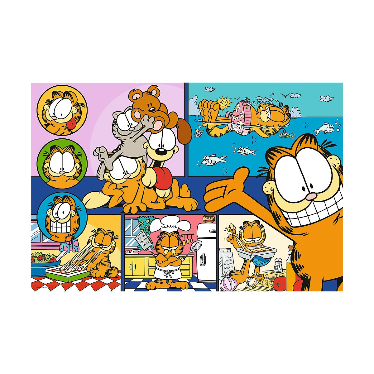 Puzzle Garfield 100 el. Trefl (16521)