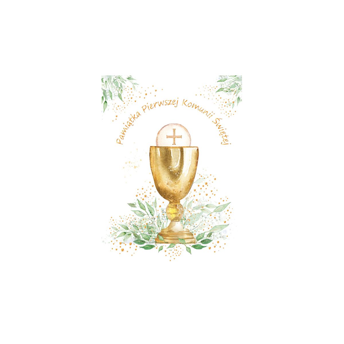 Kartka składana Henry Karnet A5 KOMUNIA EUCHARYSTIA A5 (5905701482658)