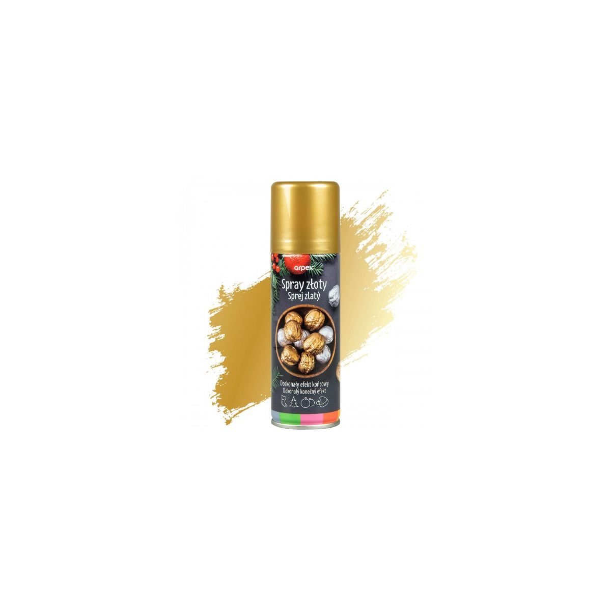 Spray dekoracyjny złoty Arpex (BA6104)
