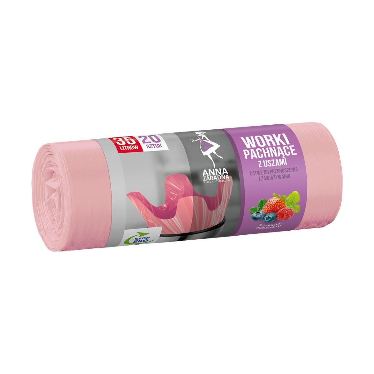 Worki na śmieci owoce leśne 35L