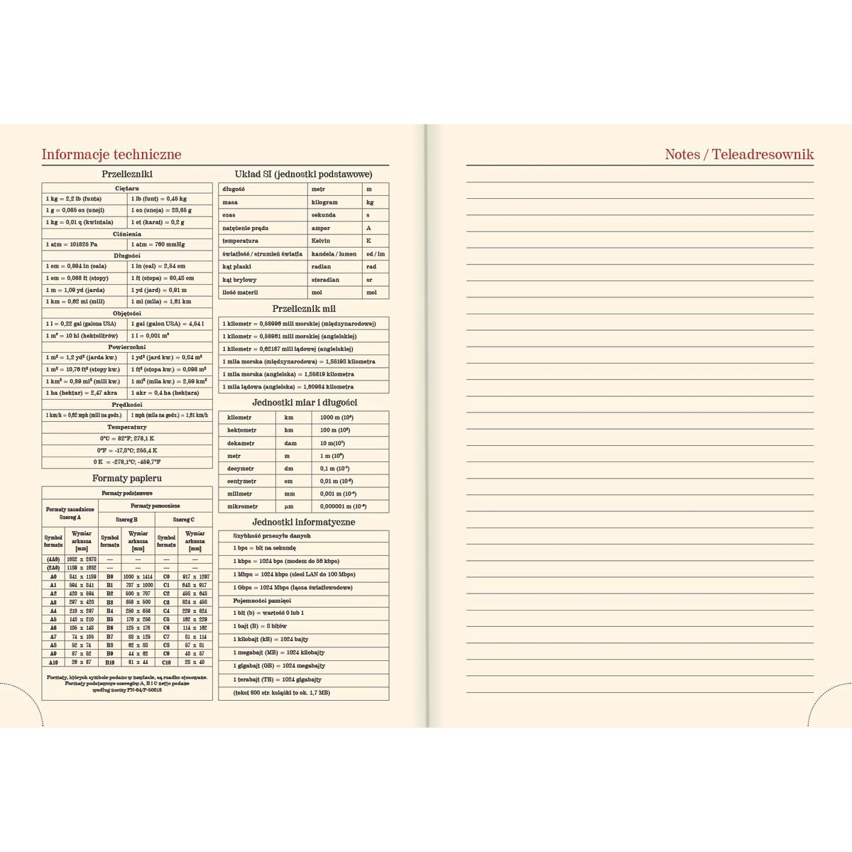 Kalendarz książkowy (terminarz) terminarz A5 145mm x 205mm Lucrum (21D-V)