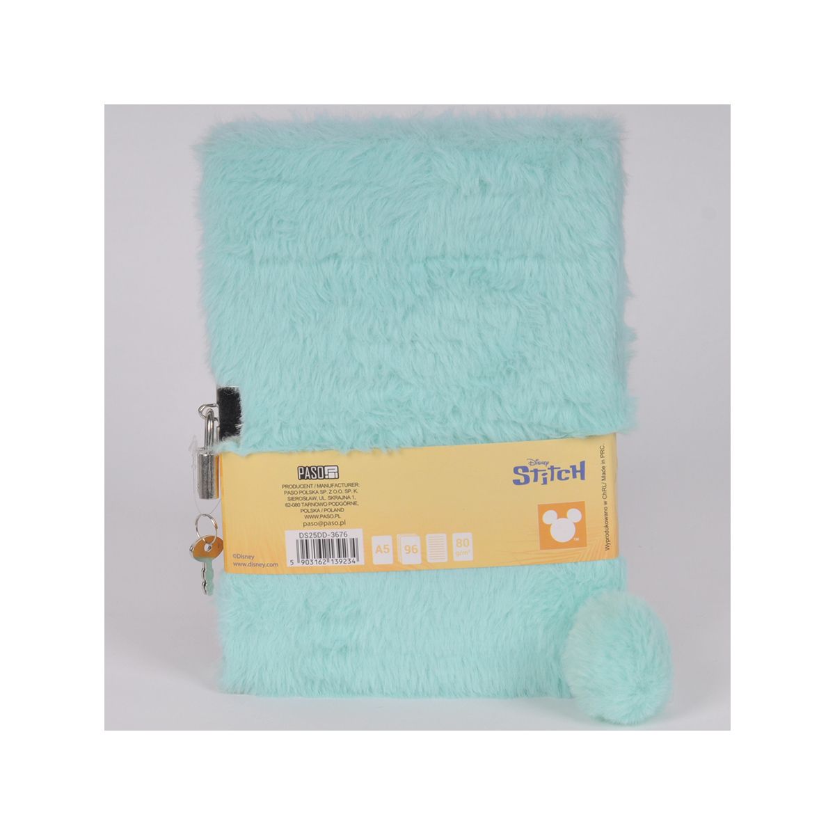 Pamiętnik Paso pluszowy Stitch A5 (DS25FF-3676)