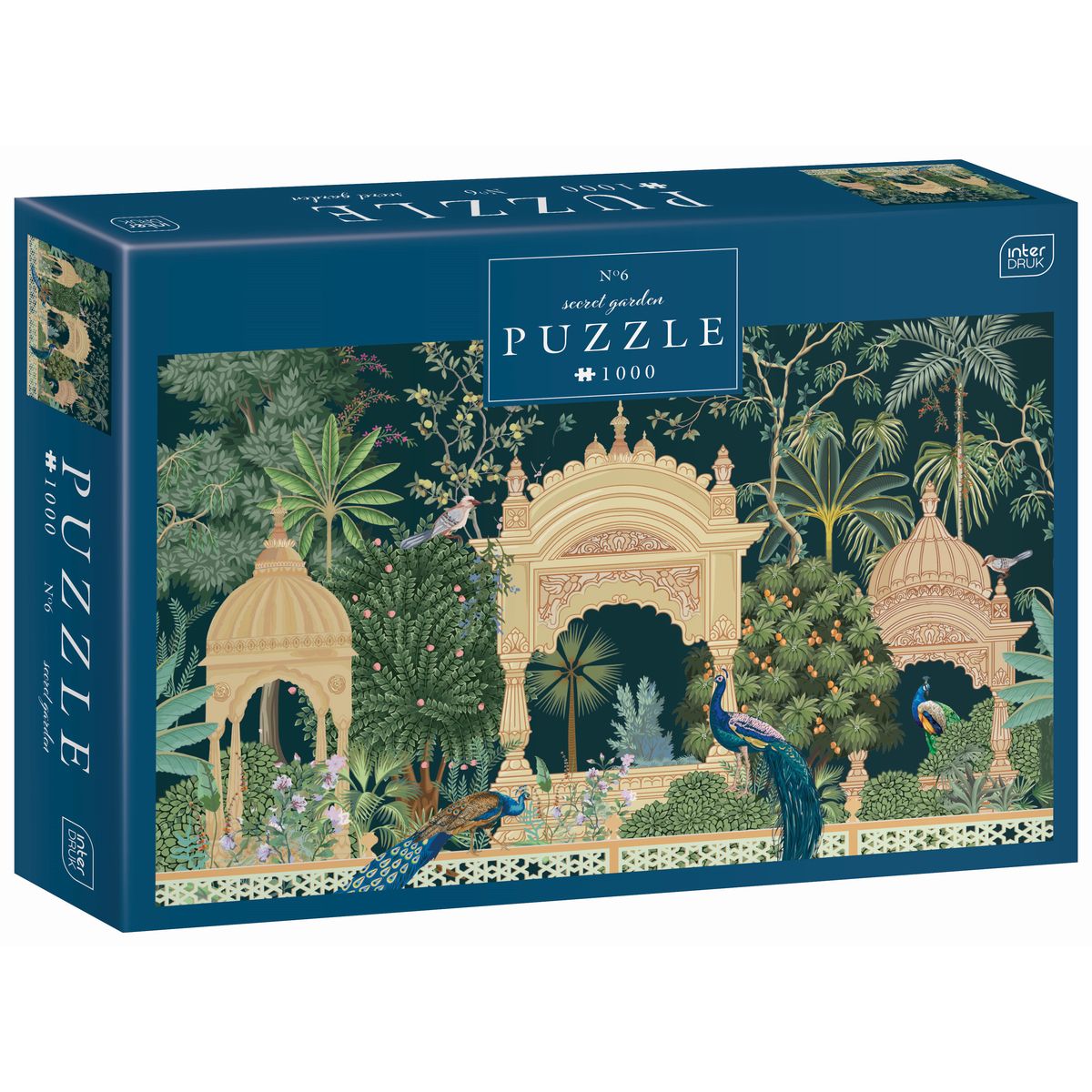 Puzzle Secret Garden 6 PUZZLE 1000 1000 el. Interdruk (5902277370051)