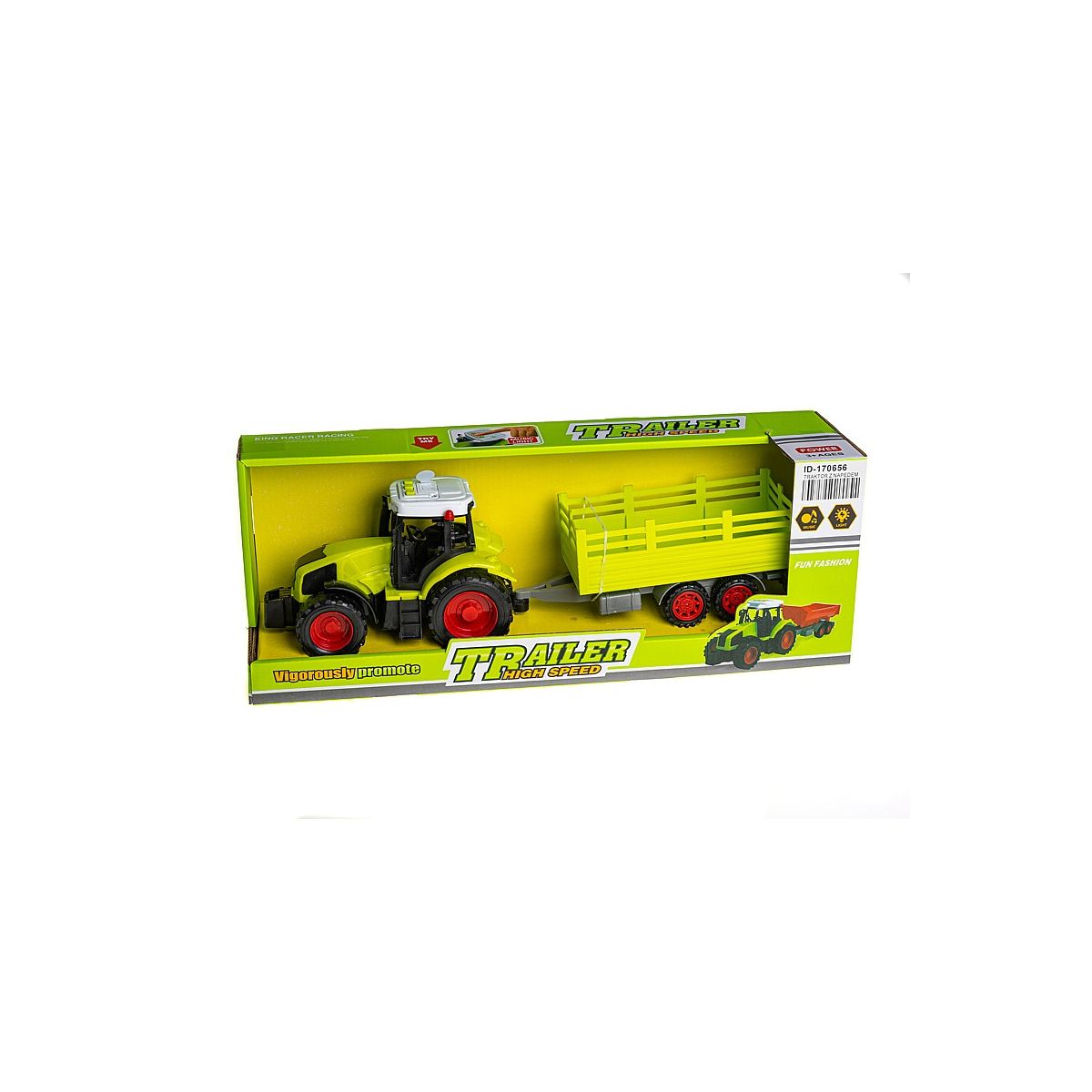 Traktor Adar z przyczepą na napęd (540644)