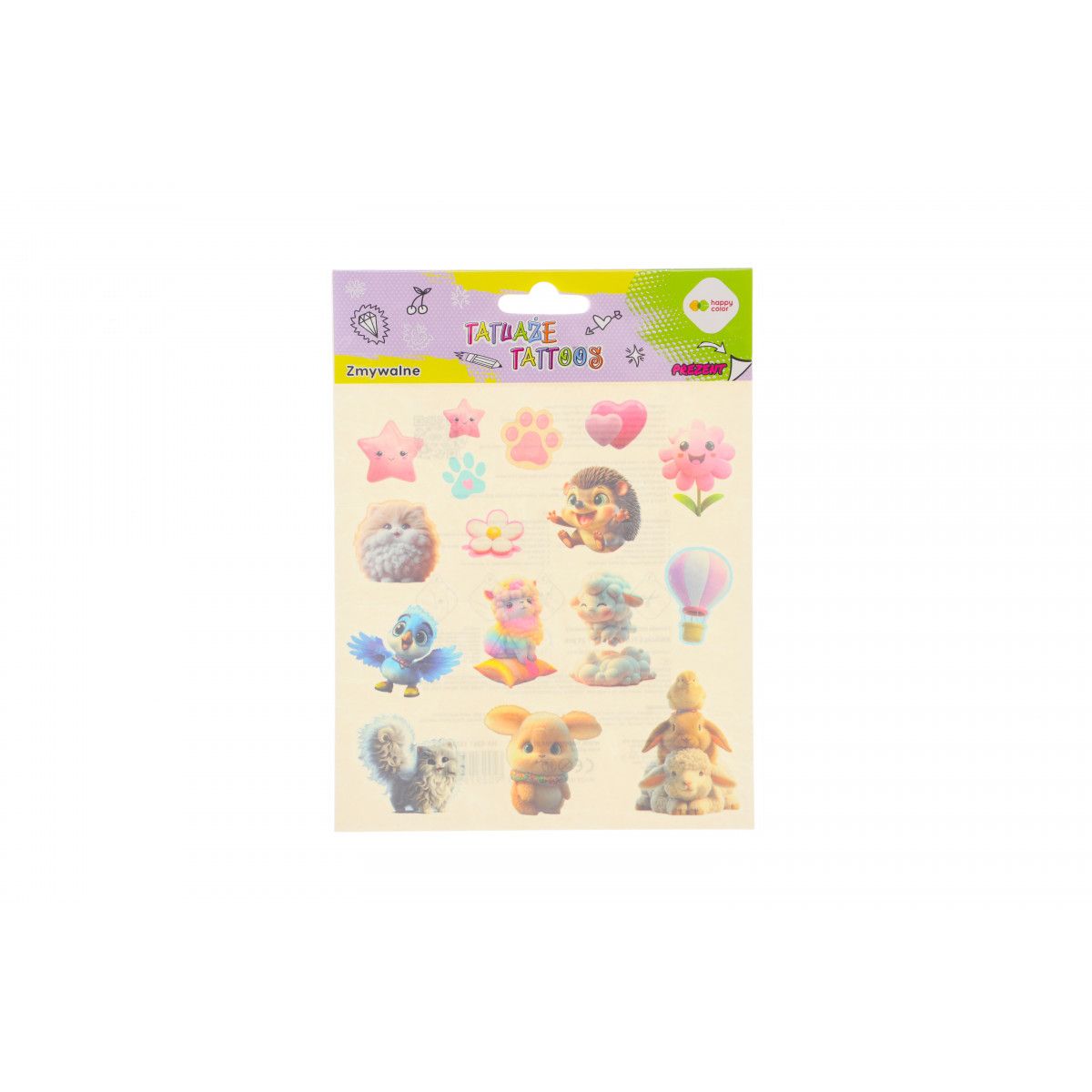 Tatuaż Happy Color ANIMALS FLUFFY (HA 4261 1520-KA01)