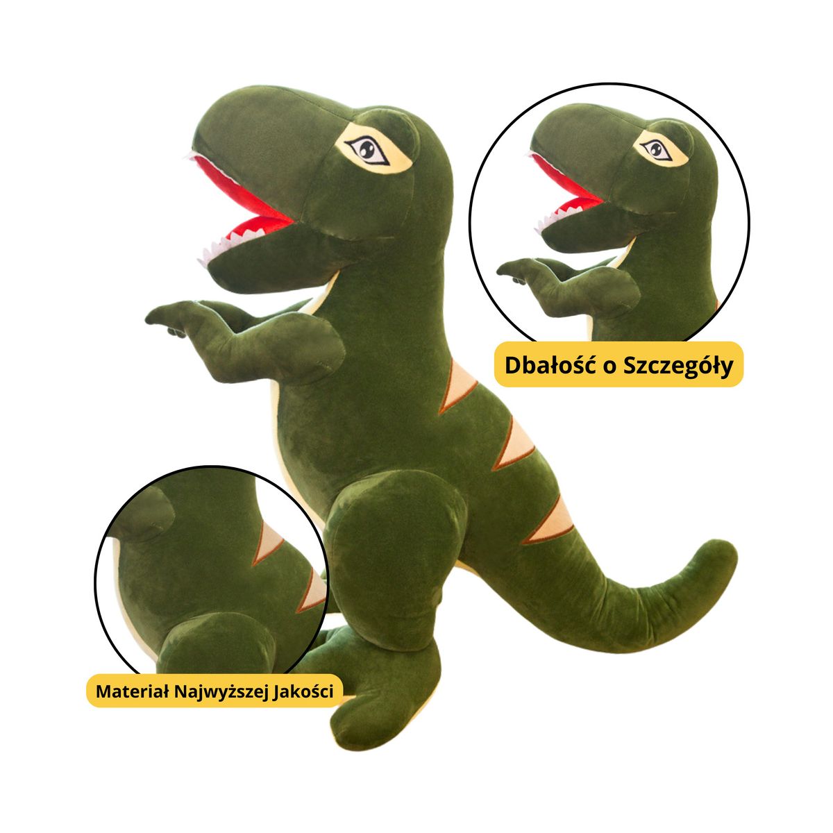 Pluszak Lean Dinozaur Tyranozaur Zielony [mm:] 350 (22114)