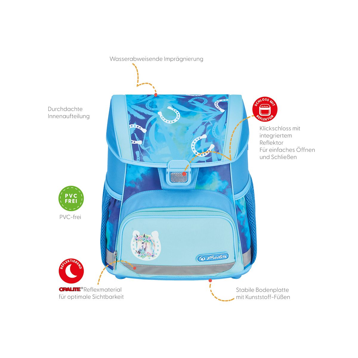 Plecak Herlitz Loop+ Lucky Horse (400197534)