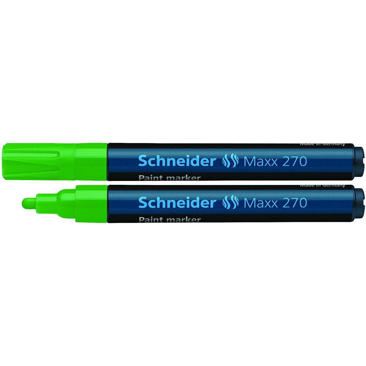 Marker olejowy Schneider Maxx 270, zielony 1,0-3,0mm (SR127004)