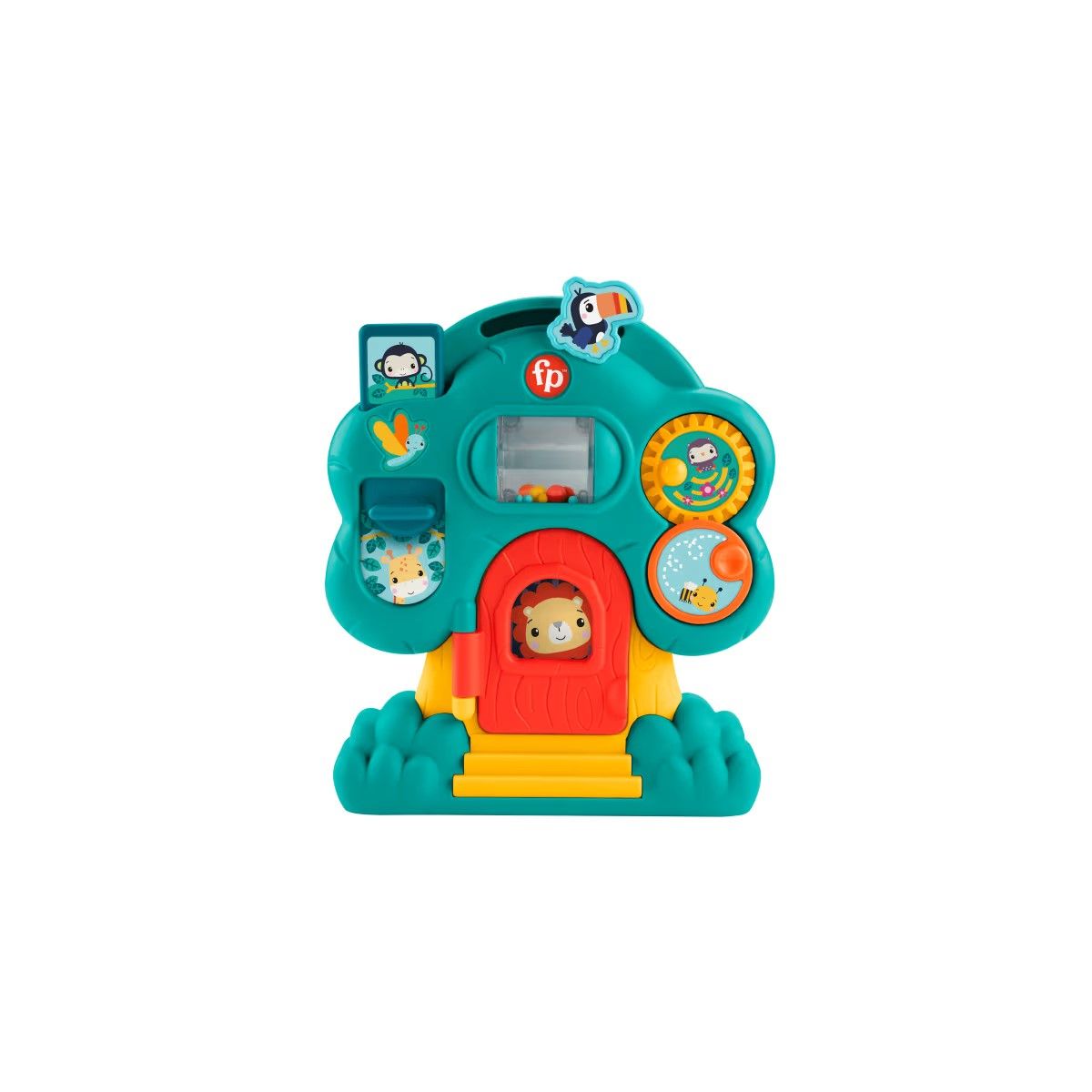 Zabawka edukacyjna Fisher Price aktywny domek/samochód (HXK32)