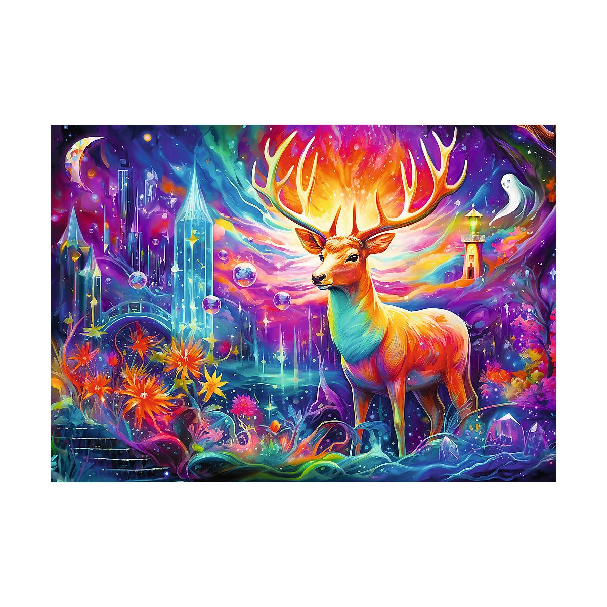 Puzzle Mistyczny jeleń 1000 el. Trefl (10933)