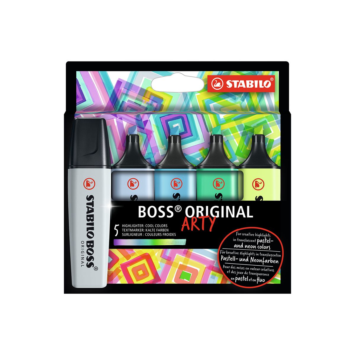 Zakreślacz BOSS mix 2,0-5,0mm Stabilo (70/5-02-2-20)