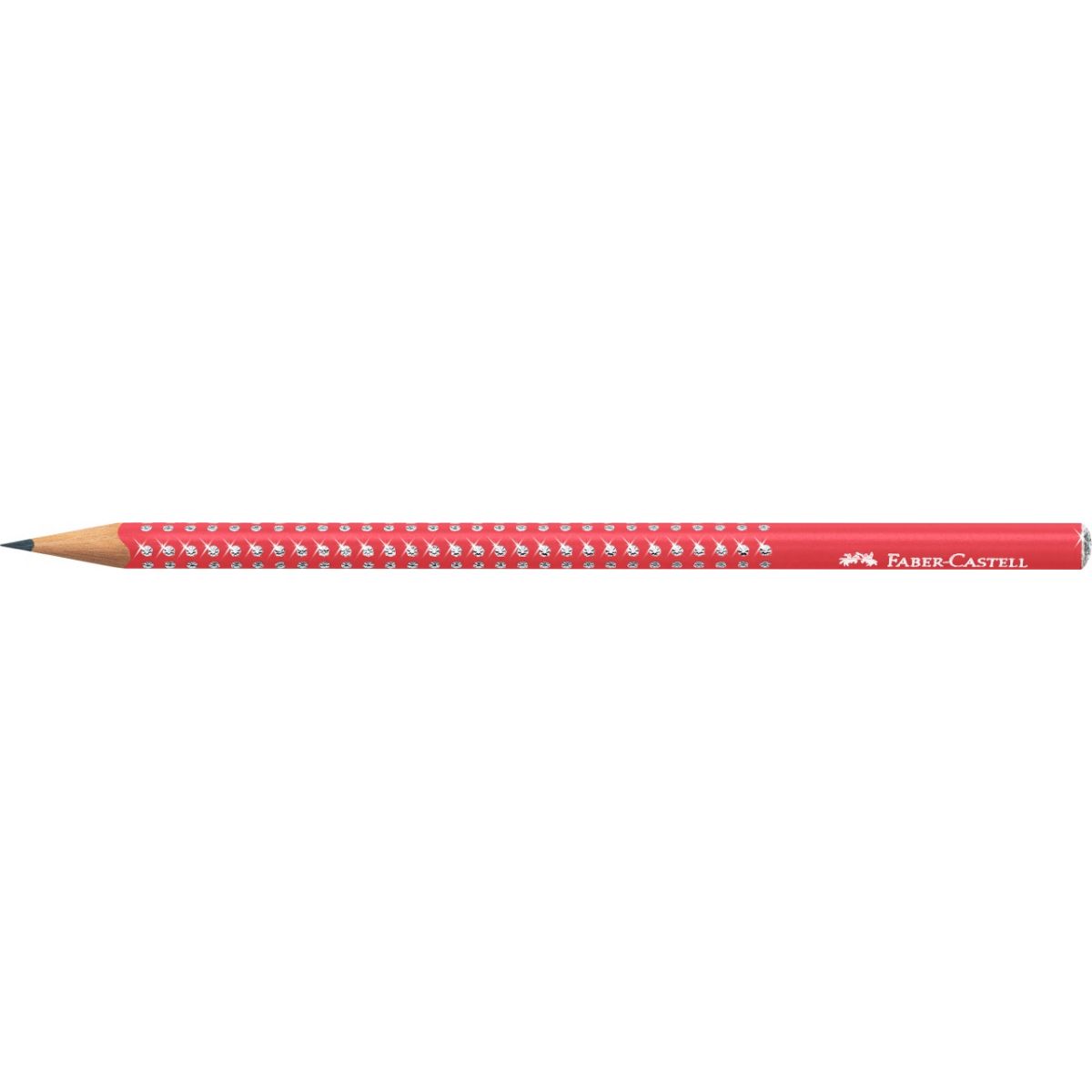 Ołówek Faber Castell Sparkle Pearly Czerwony (Candy Cane Red) (118240 FC)