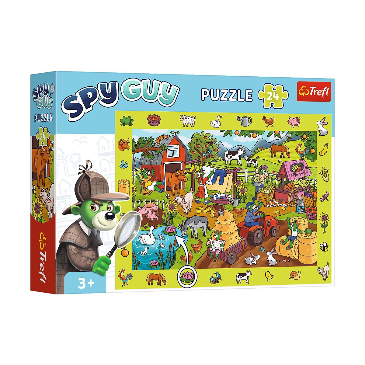 Puzzle Trefl Rodzina Treflików Spy Guy 24 el. (15589)