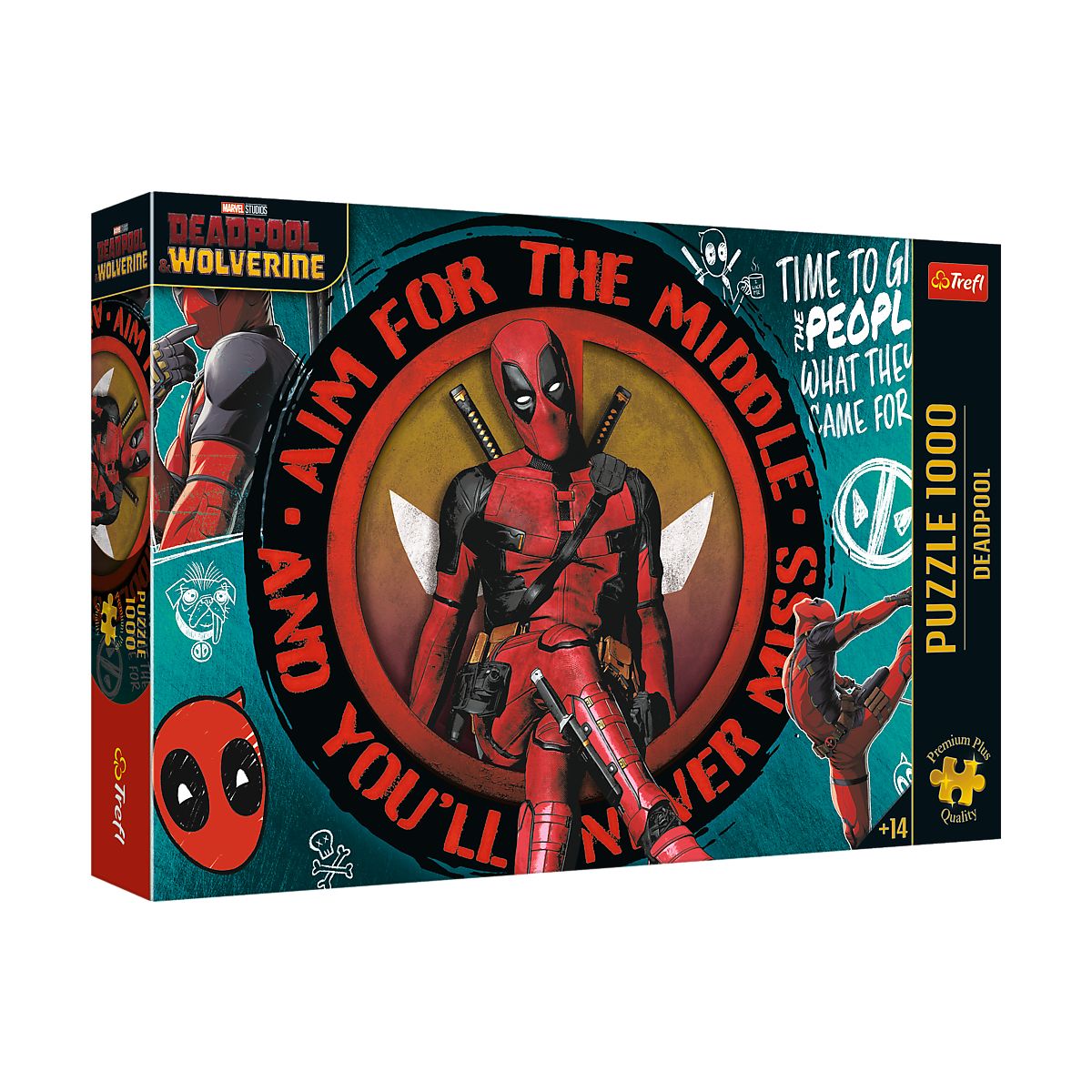 Puzzle Trefl Premium Plus Deadpool 1000 el. (10835)