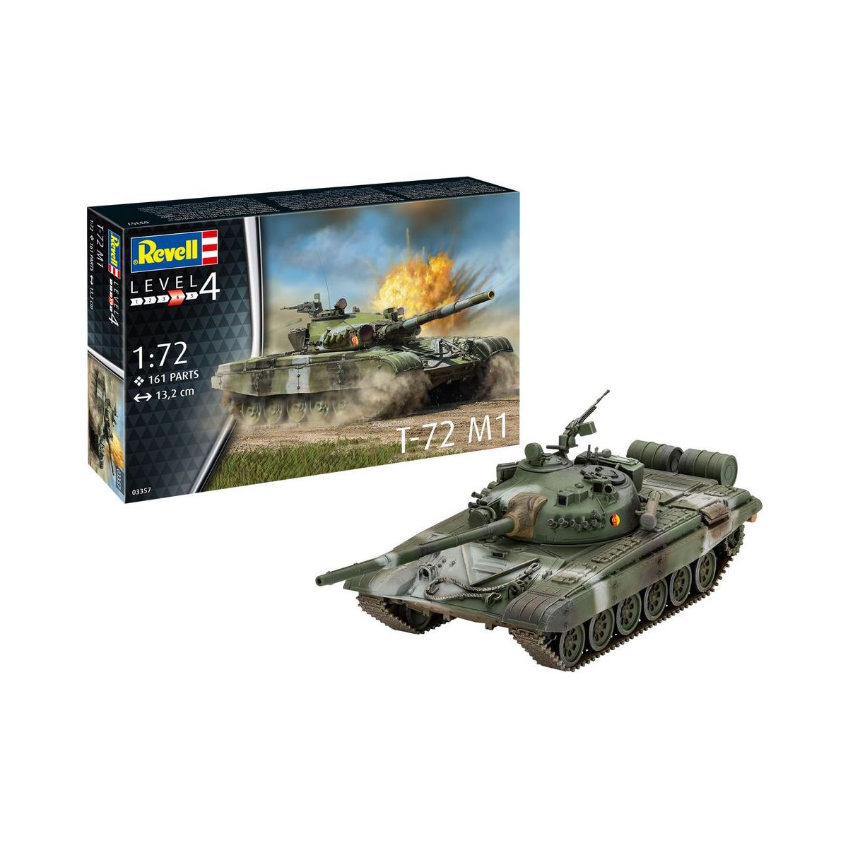 Model do sklejania Cobi Czołg T-72 M1 (REV-03357)