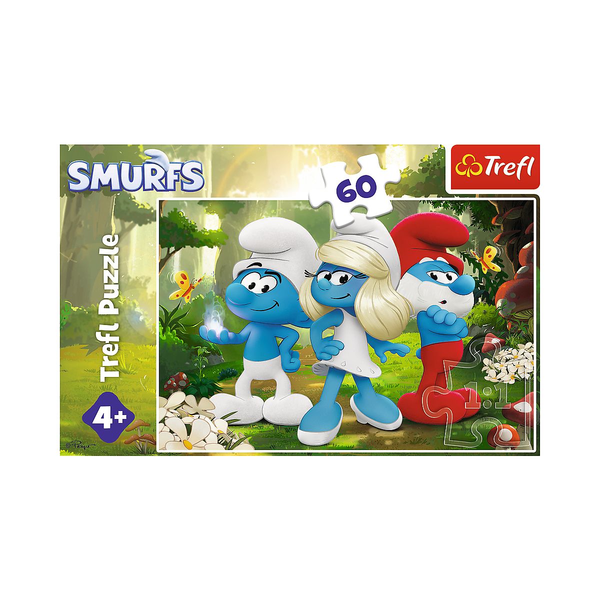Puzzle Smerfy 60 el. Trefl (17401)
