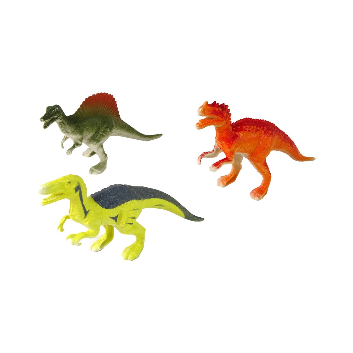 Figurka Zestaw Figurek Dinozaurów 9 sztuk Kolorowe wkład Lean (14813)
