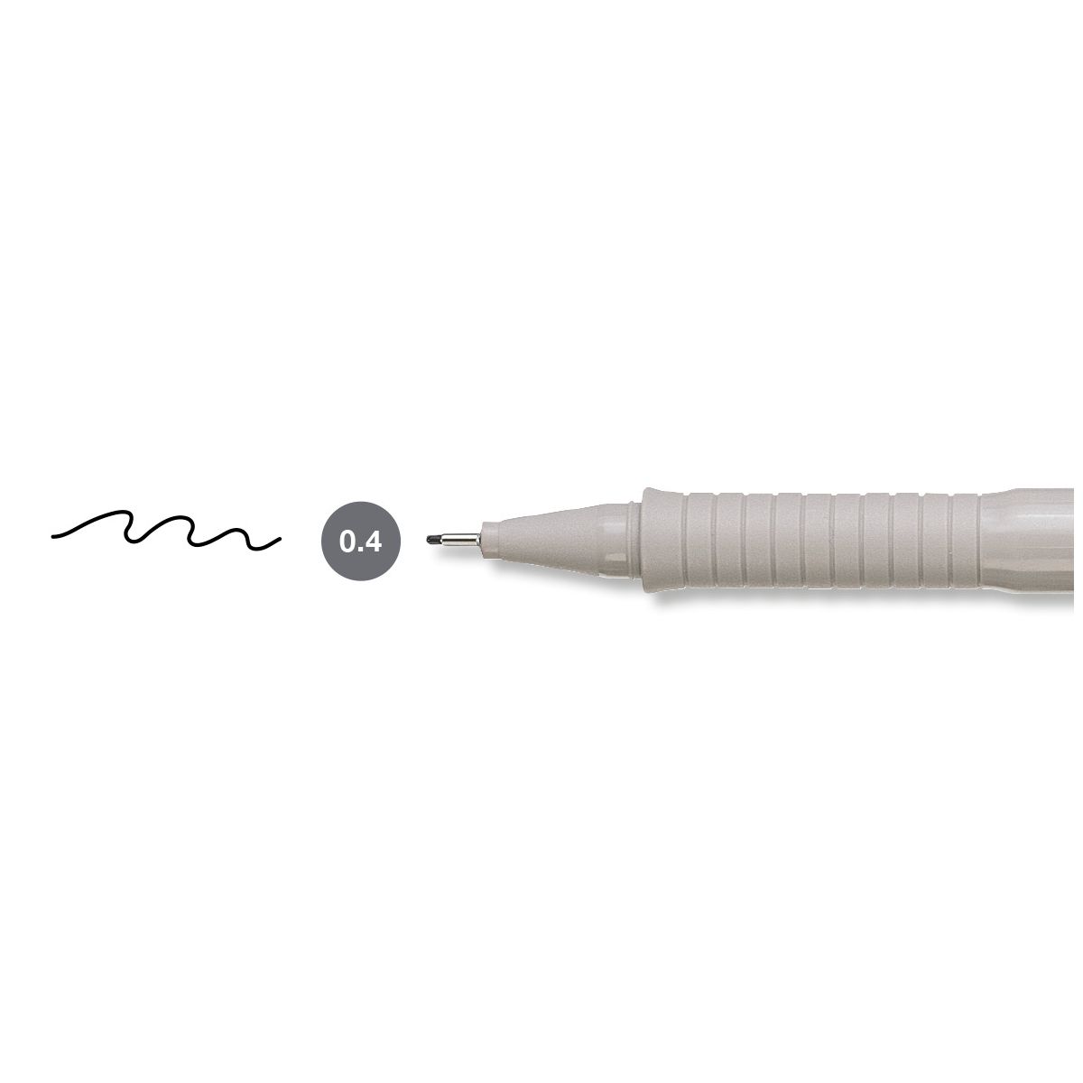 Cienkopis kreślarski Faber Castell Ecco Pigment czarny 0,4mm 1kol. (FC166499)