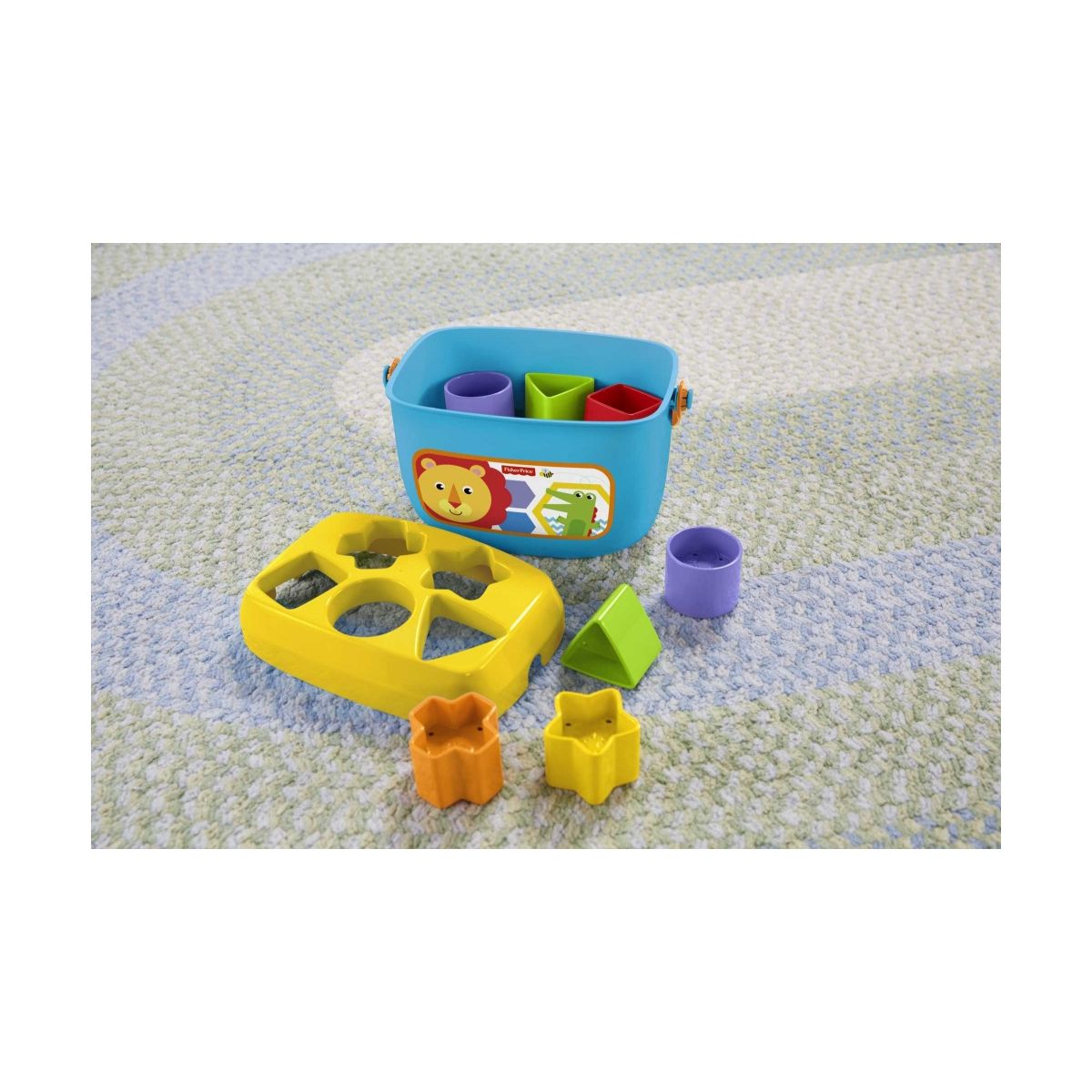 Klocki plastikowe Fisher Price pierwsze klocki malucha (ffc84)