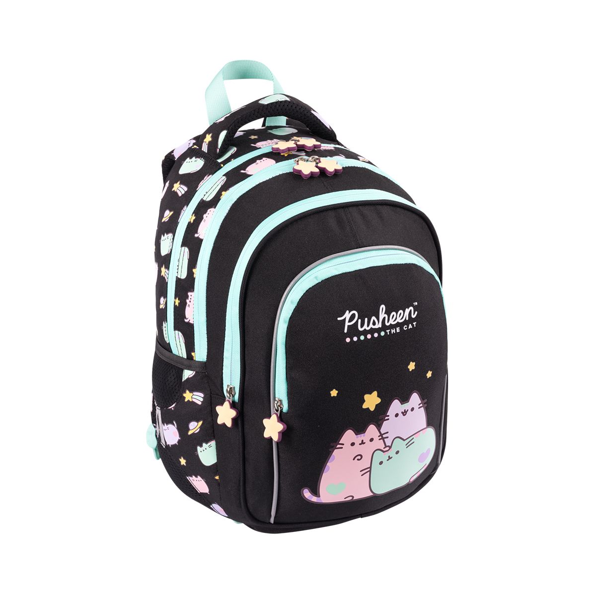 Plecak Bambino Pusheen czarny 5903235663161 4-KOMORY (BPL-58)