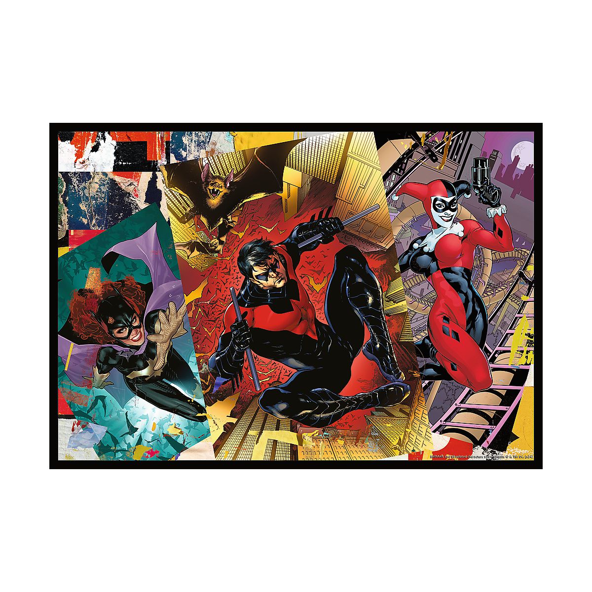 Puzzle Trefl Batman 4x250 el. (13310)