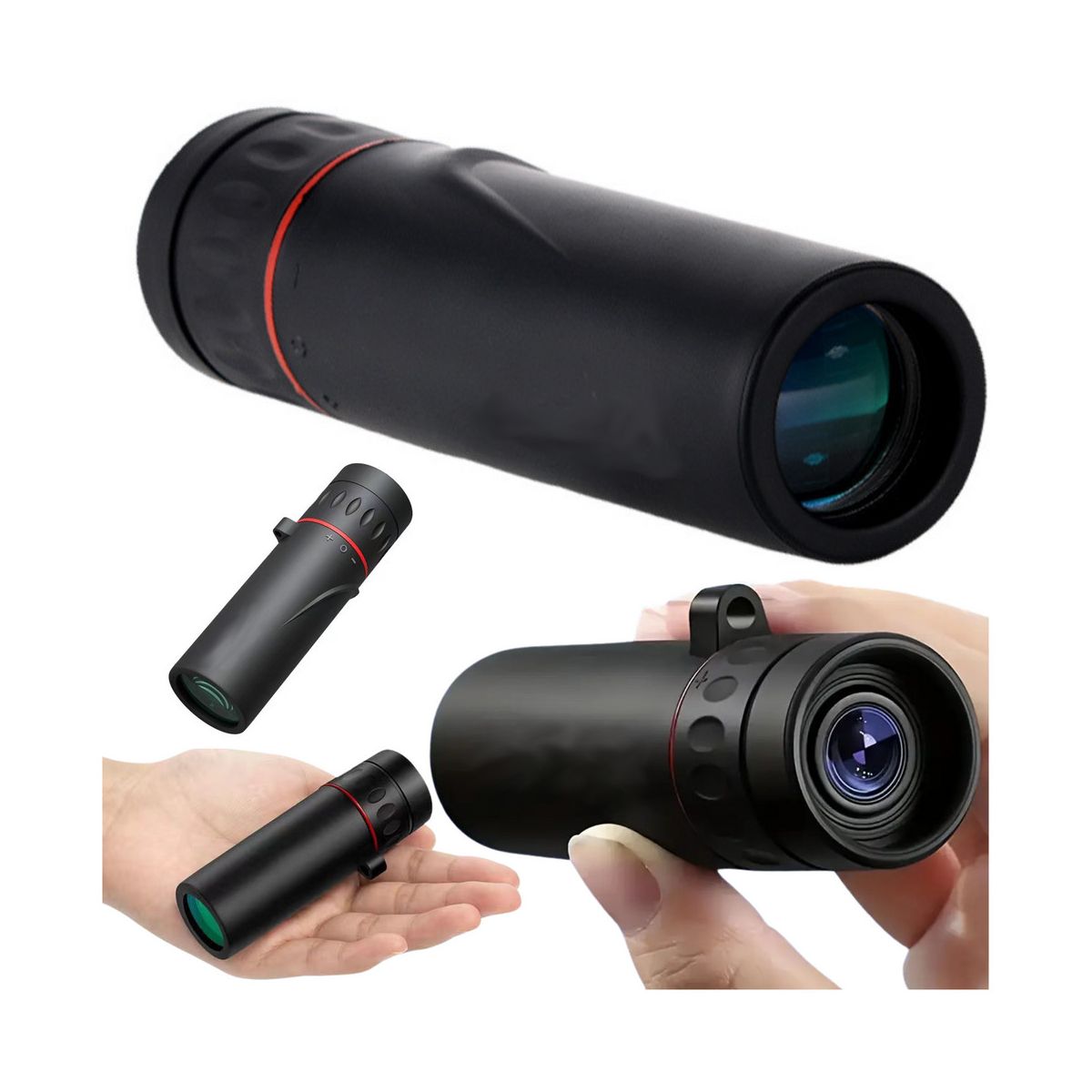 Lupa Mini Monokular O Powiększeniu 8x Obiektyw 21mm Teleskop Lean (21021)