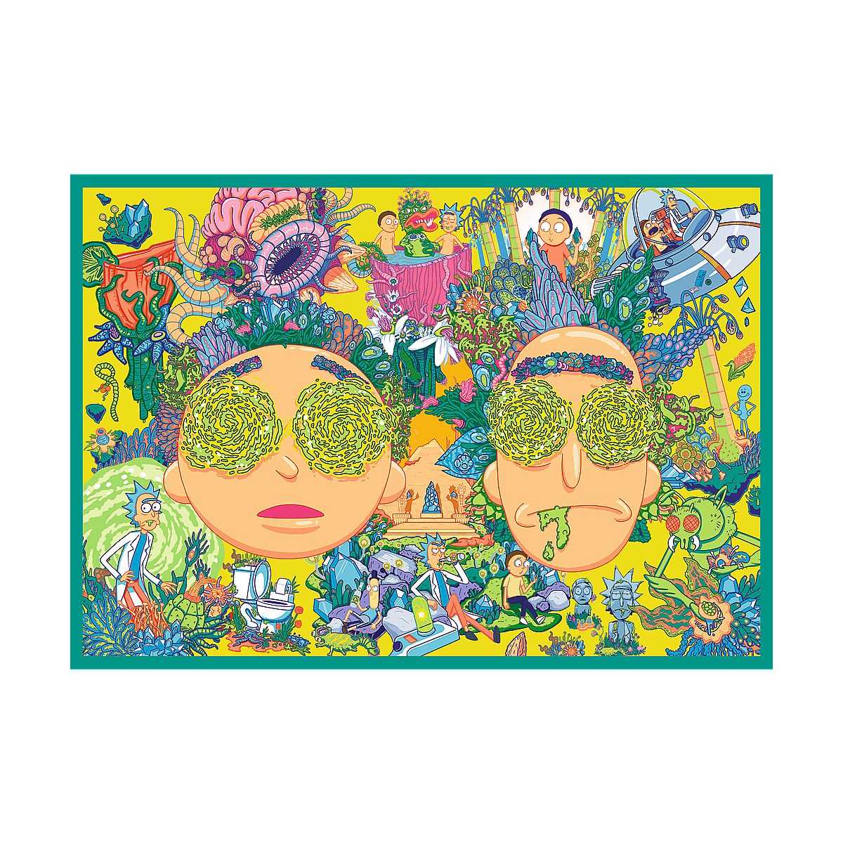 Puzzle Rick And Morty 2x250 el. Trefl (13338)