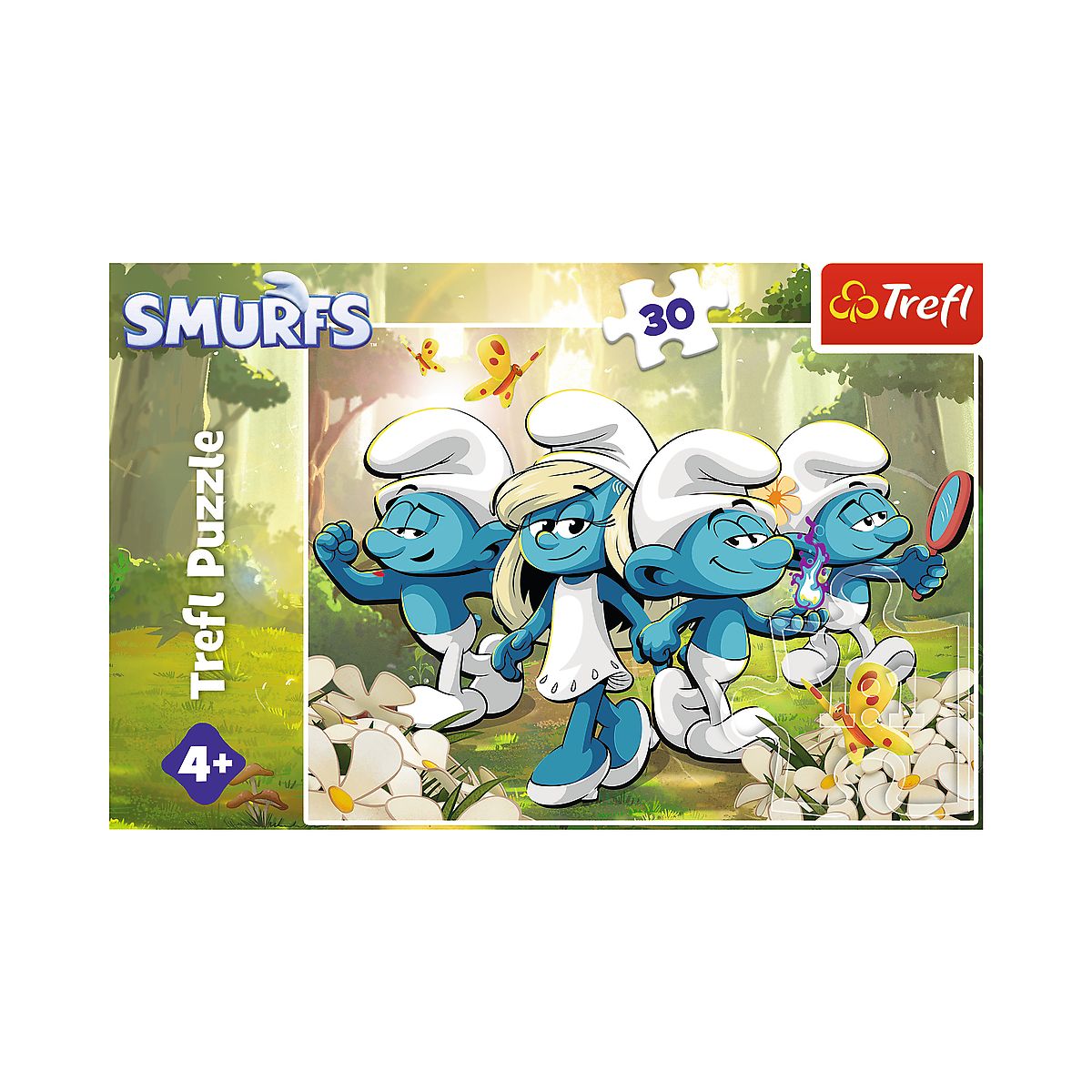 Puzzle Smerfne przygody 30 el. Trefl (18317)