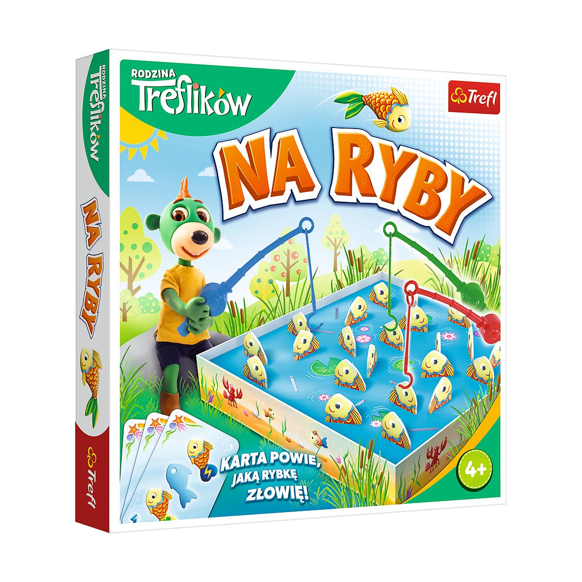 Gra planszowa Trefl Rodzina Treflików Trefliki Na Ryby Na ryby (01963)