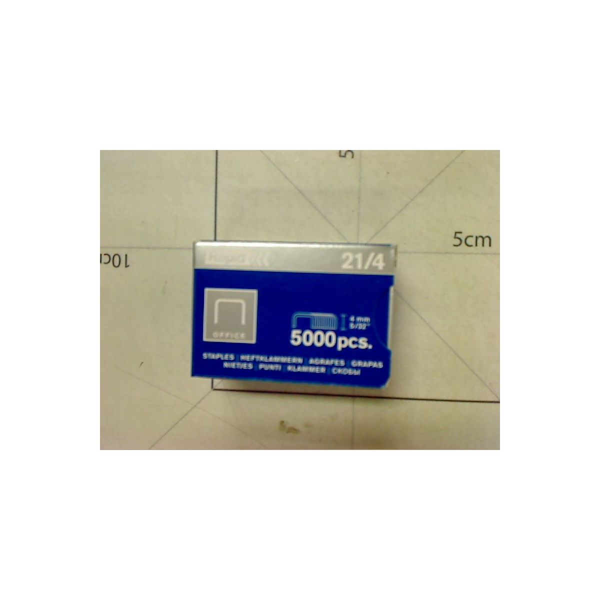 Zszywki 21/4 5000 szt Rapid (24867400)